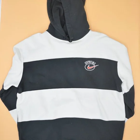Supreme | Sweaters | Supreme X Nike Stripe Hooded Sweatshirt